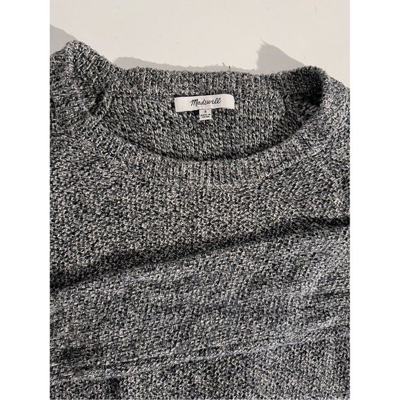Madewell Sweaters - Madewell Gray Marled Crewneck‎ Sweater